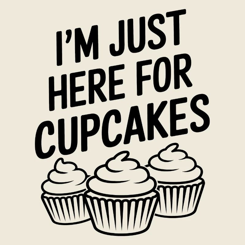 Cupcake Spruch Cupcakes Lustiges Cupcake Geschenk