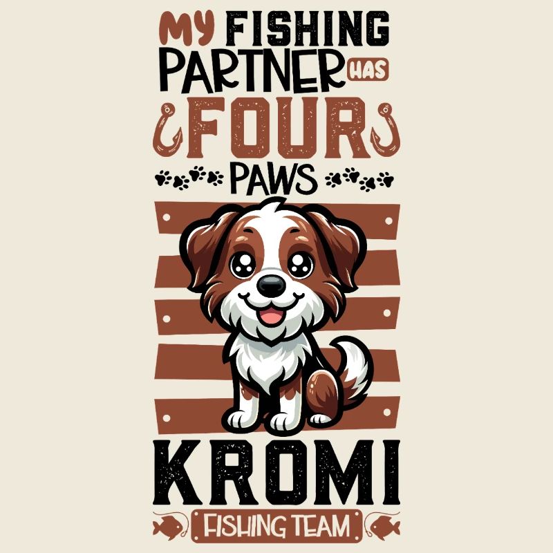 Fishing and Kromfohrländer