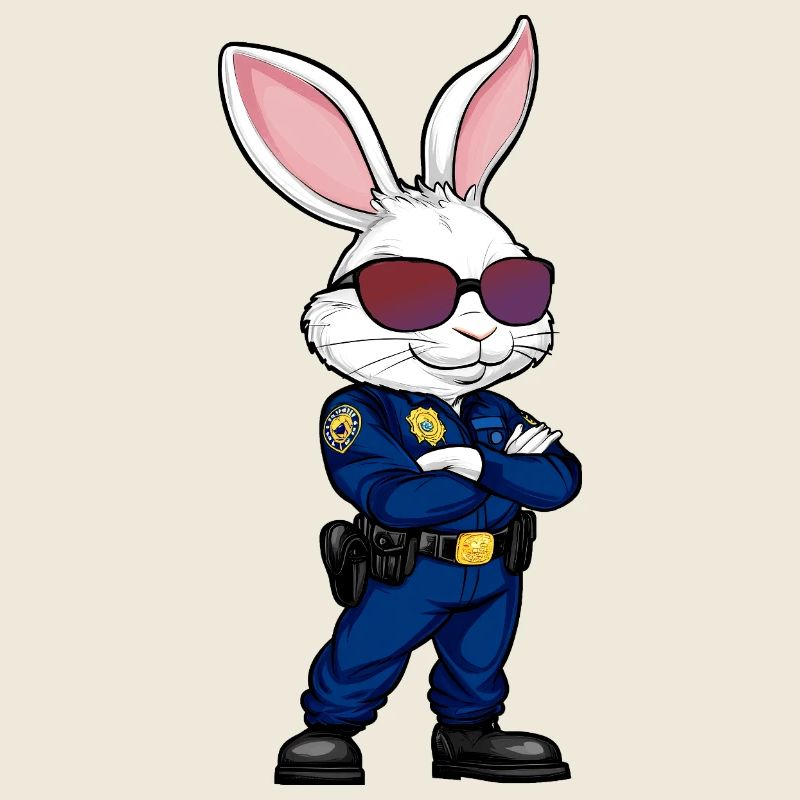 Rabbit Policeman