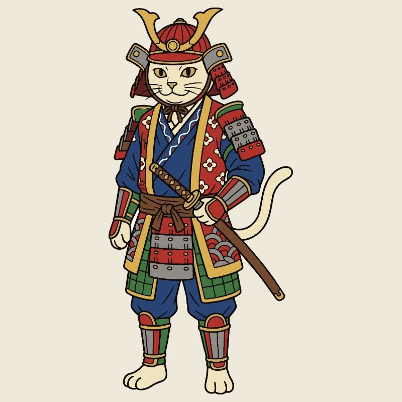 Samouraï chat