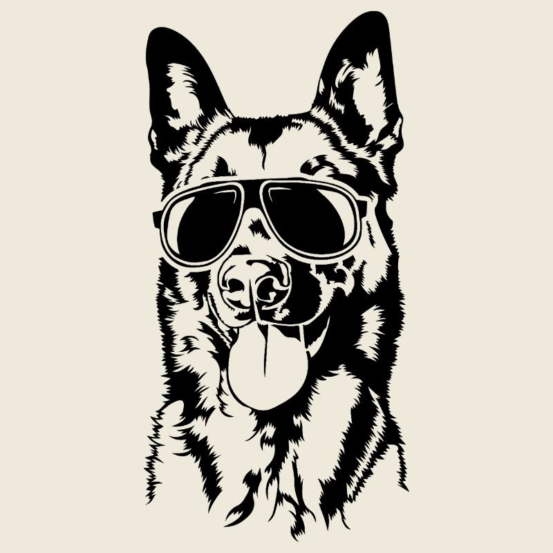 Malinois Cool Chien Portrait Chien Wilsigns