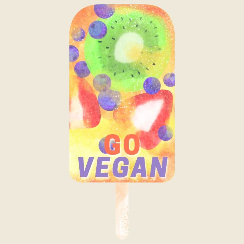 Go Vegan Eis