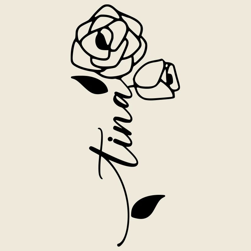 Tina surname First name Name Flower