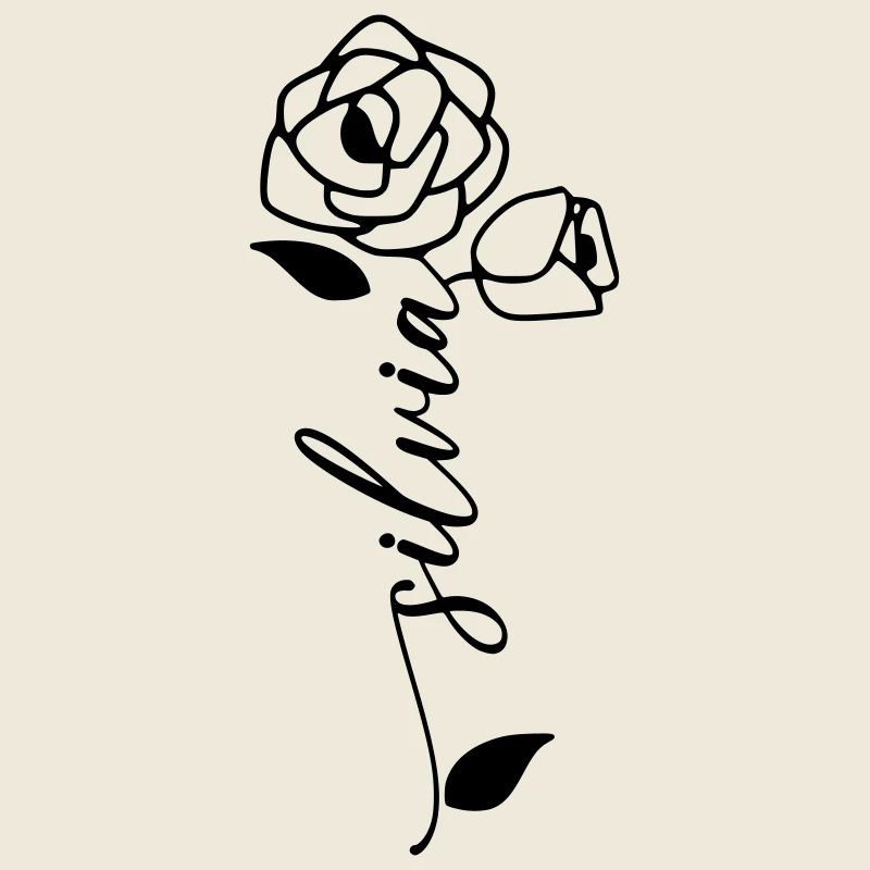 Silvia Surname First Name Name Flower