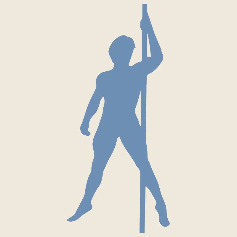 Men Silhouette Pole Dance Exotic Dance