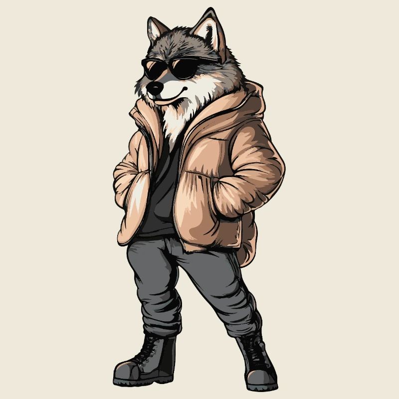 Wolf Cool Hiver