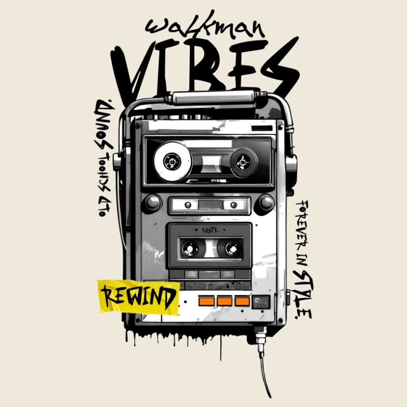 Retro Cassette Graffiti Device