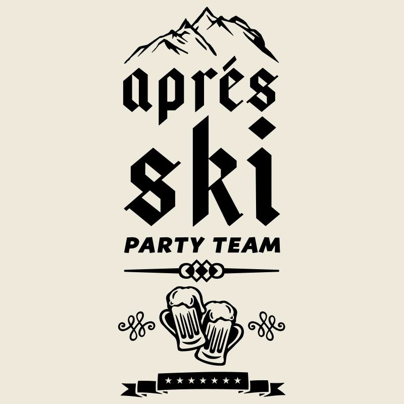 apres ski team beer