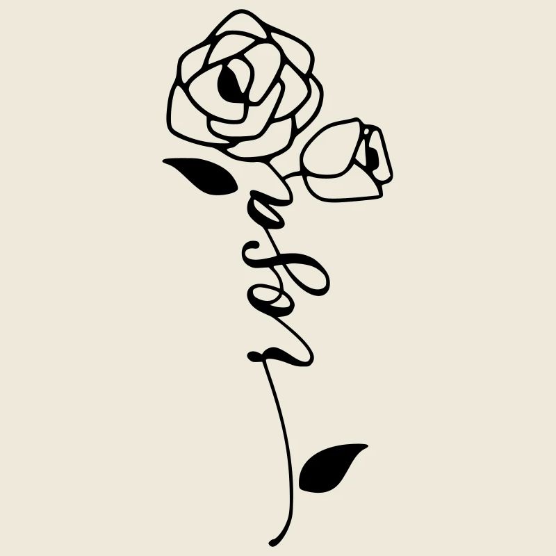 Rose Nom Prénom Nom Fleur