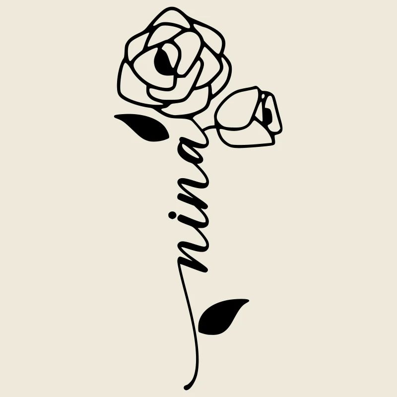 Nina Surname First Name Name Flower