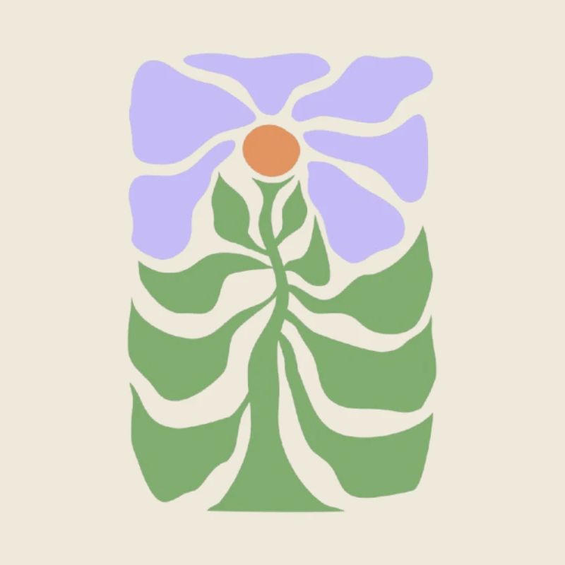 Flower graphic
