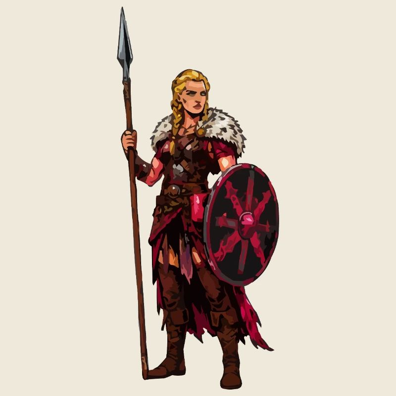 Kriegerin Wikinger