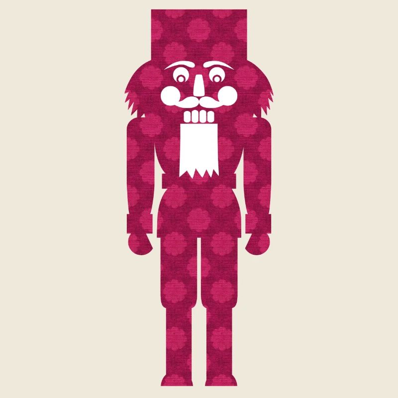 Nutcracker Christmas Decoration Texture Pattern