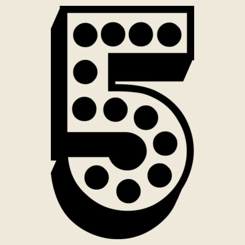 5. 5 YEARS. 5th ANNIVERSARY. 5 YEAR ANNIVERSARY. 5.