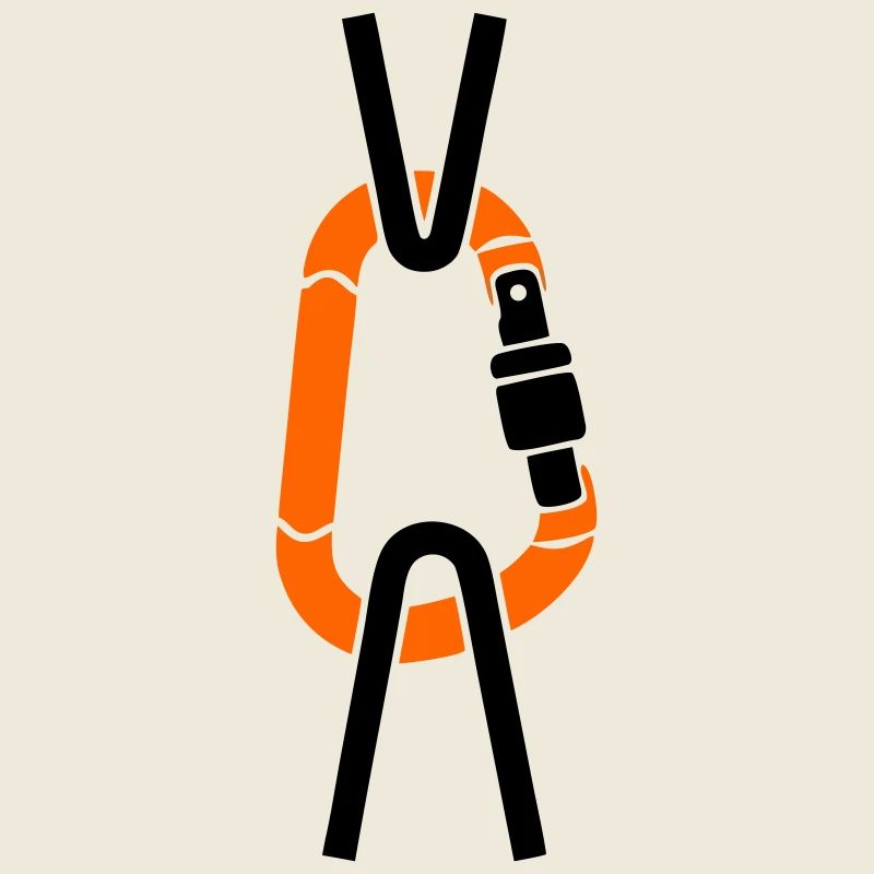 Karabiner Kletterseil Baumpfleger Alpinist