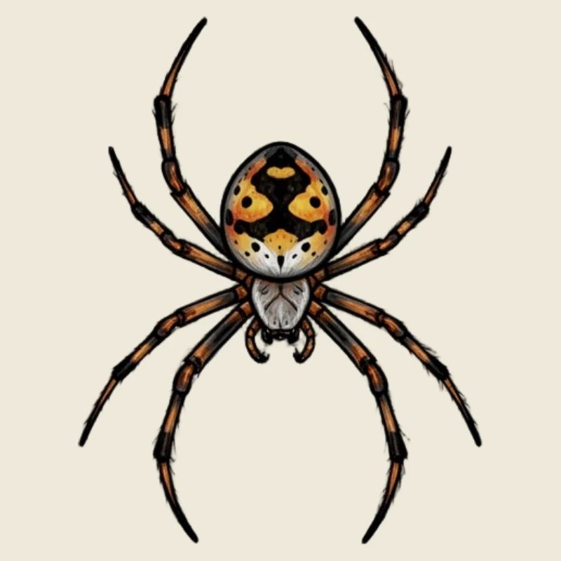 kleine Spinne