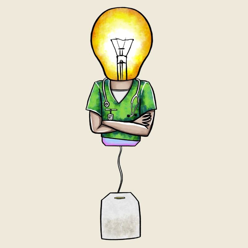 Bulb-doctoral teabag