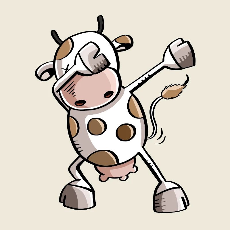 Funny Dab Dance Cow - Dabbing Cow