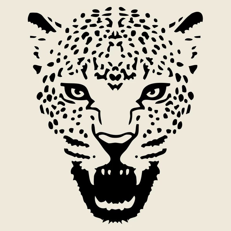 cheetah cat head feline leopard panther cougar