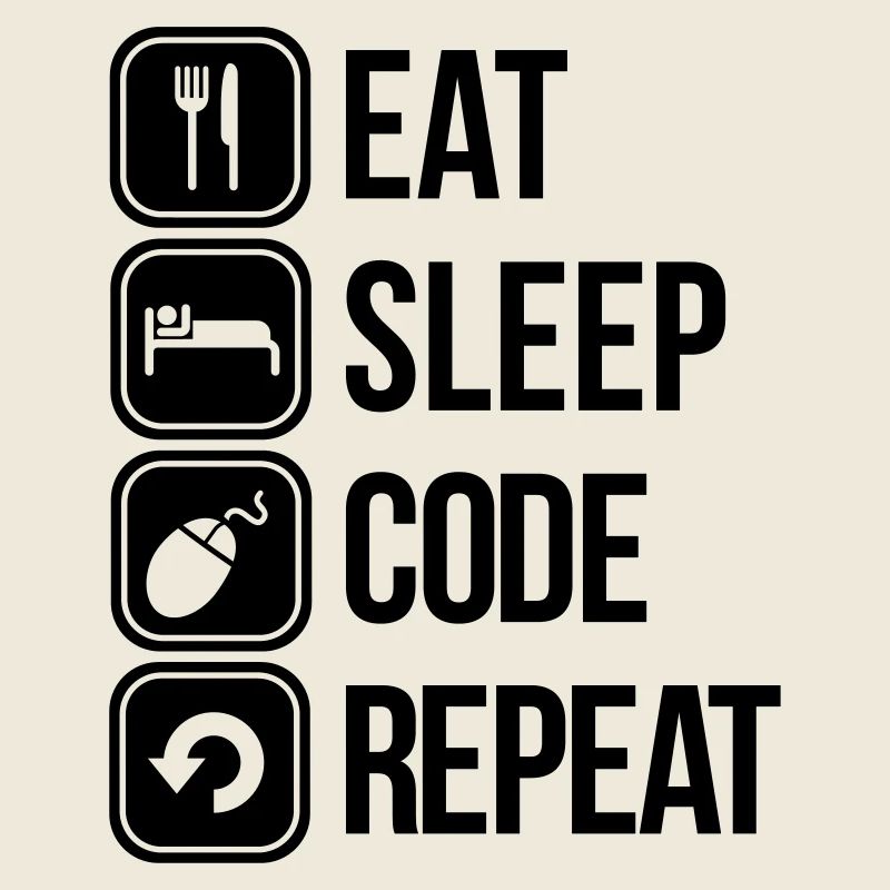 eat sleep code