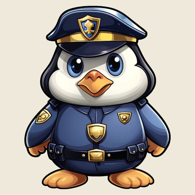 Polizei Pinguin