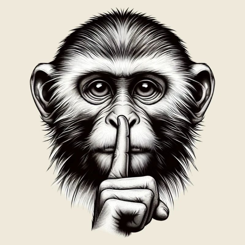 Silent Monkey - Logo