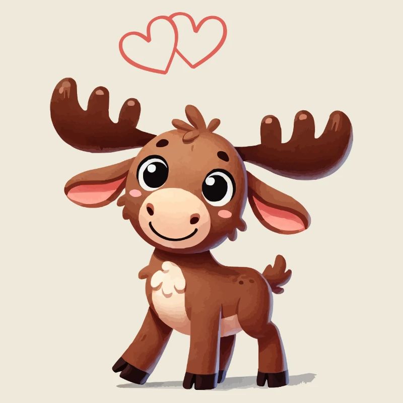 Moose Comic Love