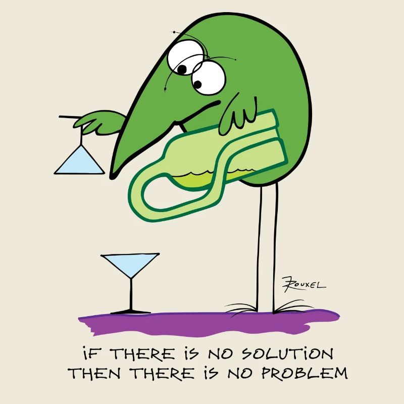 S’il n’y a pas de solution... (version anglaise)