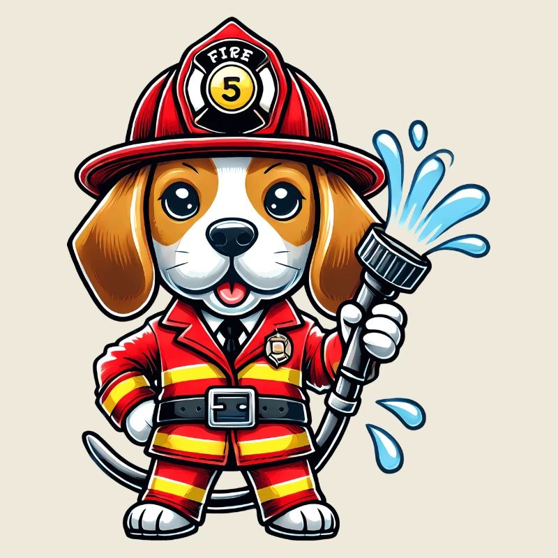 Beagle fireman design