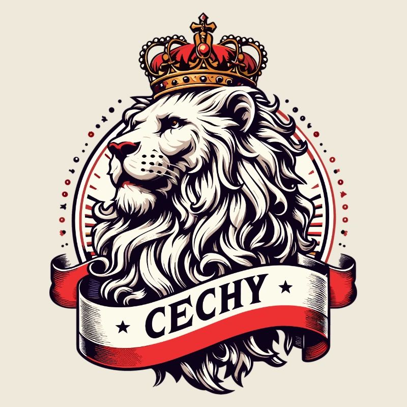Cechy Bohême République tchèque Lion drapeau cadeau