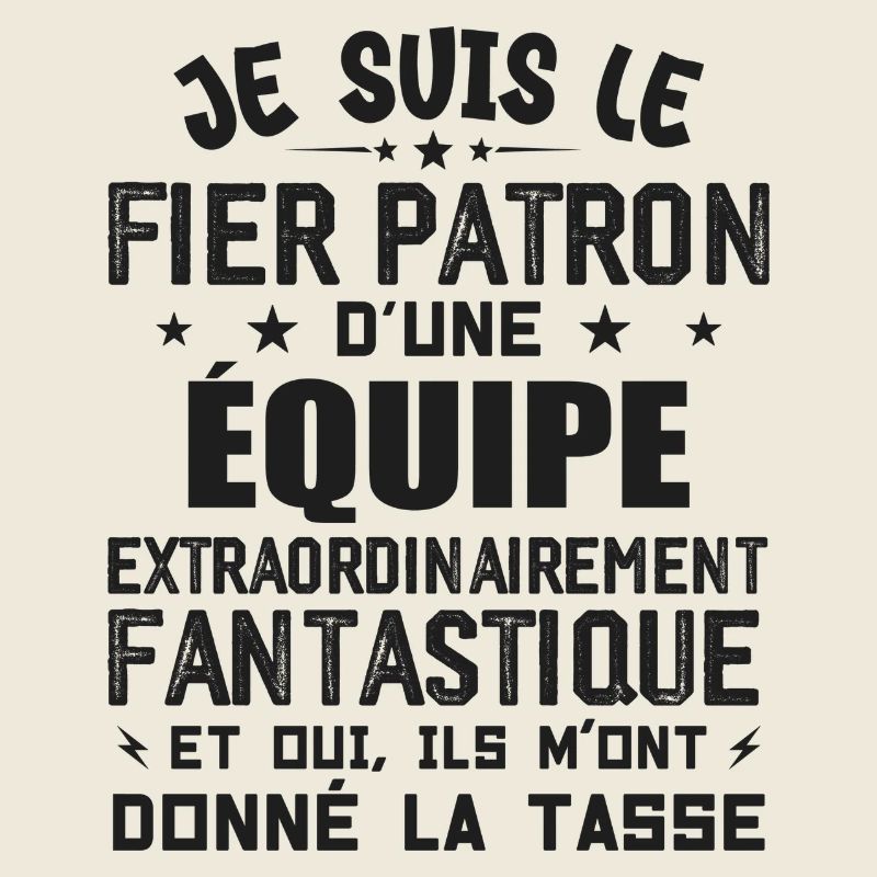 Ich bin stolzer Chef eines Teams