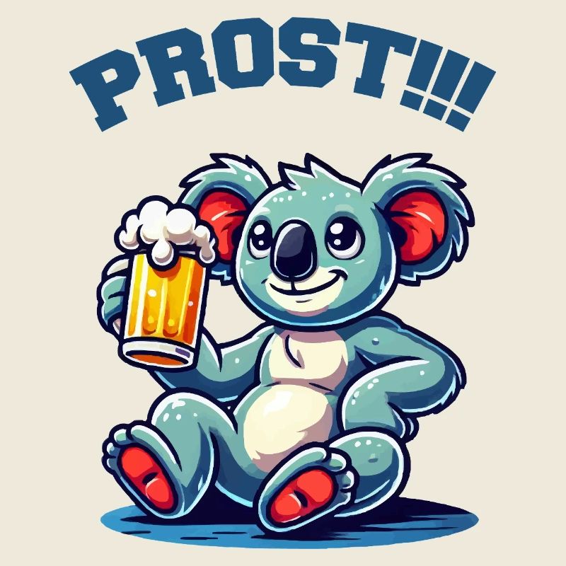 koalabär bier comic