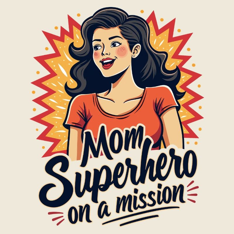 Mutter, Superheldin auf einer Mission !