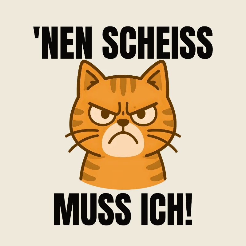 Work Office Funny Cat Naughty Saying