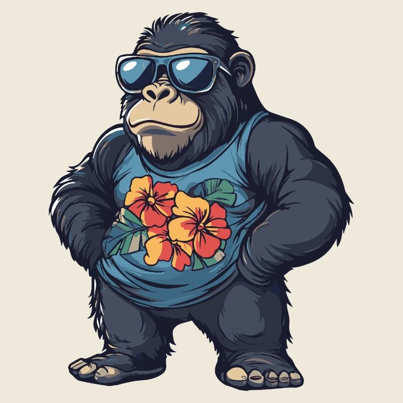 Gorilla Comic Vacation