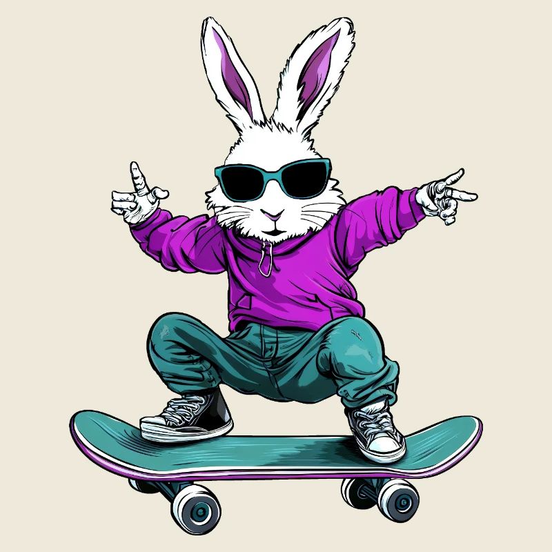 Bunny Skateboard