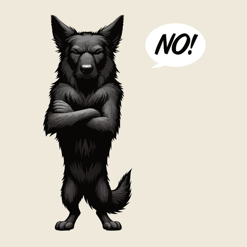 No Black Shepherd Shepherd Owner