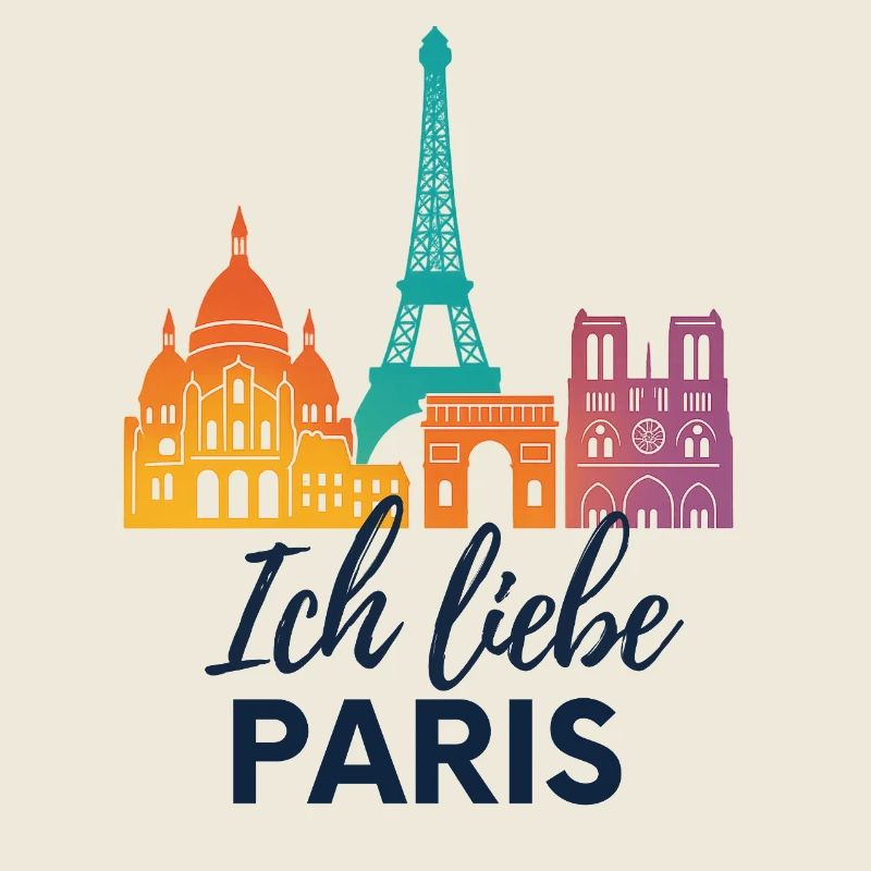 J’adore Paris – une skyline colorée