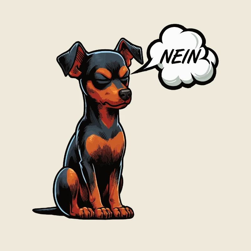 Pas de Pinscher miniature Pinscher Propriétaire de Pinscher