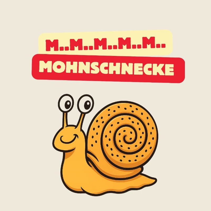 Mmm Poppy Snail Cartoon