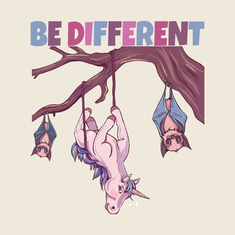 Be Different Einhorn