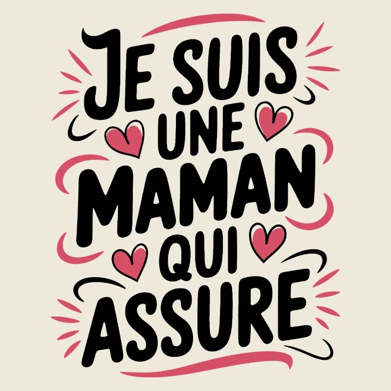 Ich bin eine Mutter, die versichert