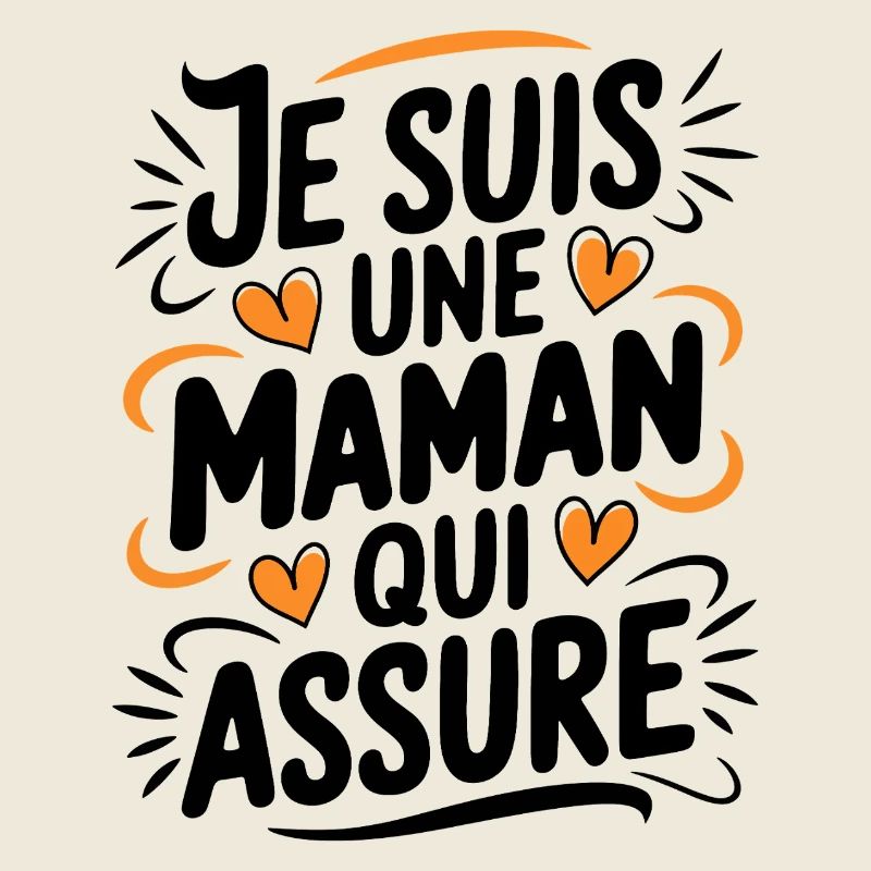 Ich bin eine Mutter, die versichert