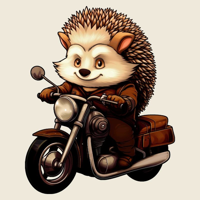 Motorcycle Hedgehog