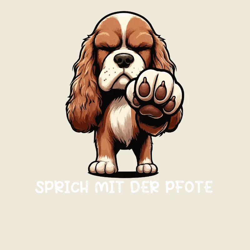 Parle à la patte Cocker Spaniel Cocker Dog
