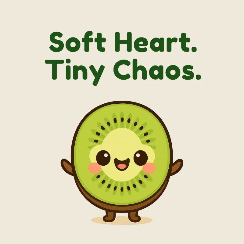 Softe Herz Tiny Chaos Kiwi