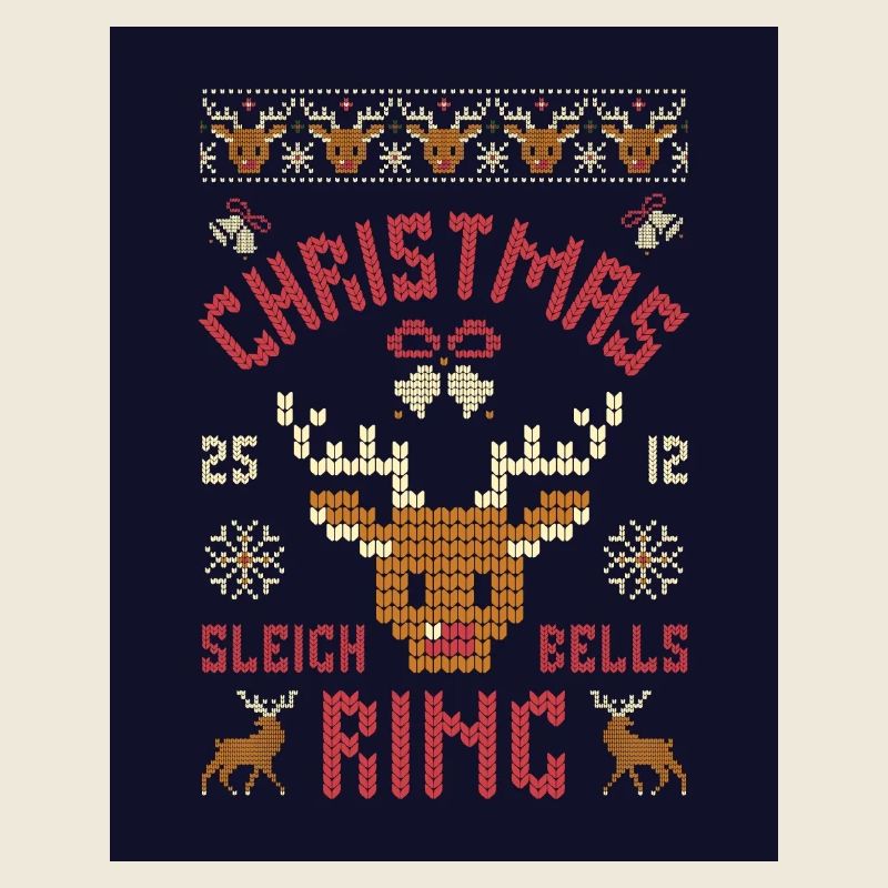 Rentierschädel-Weihnachtsknecht