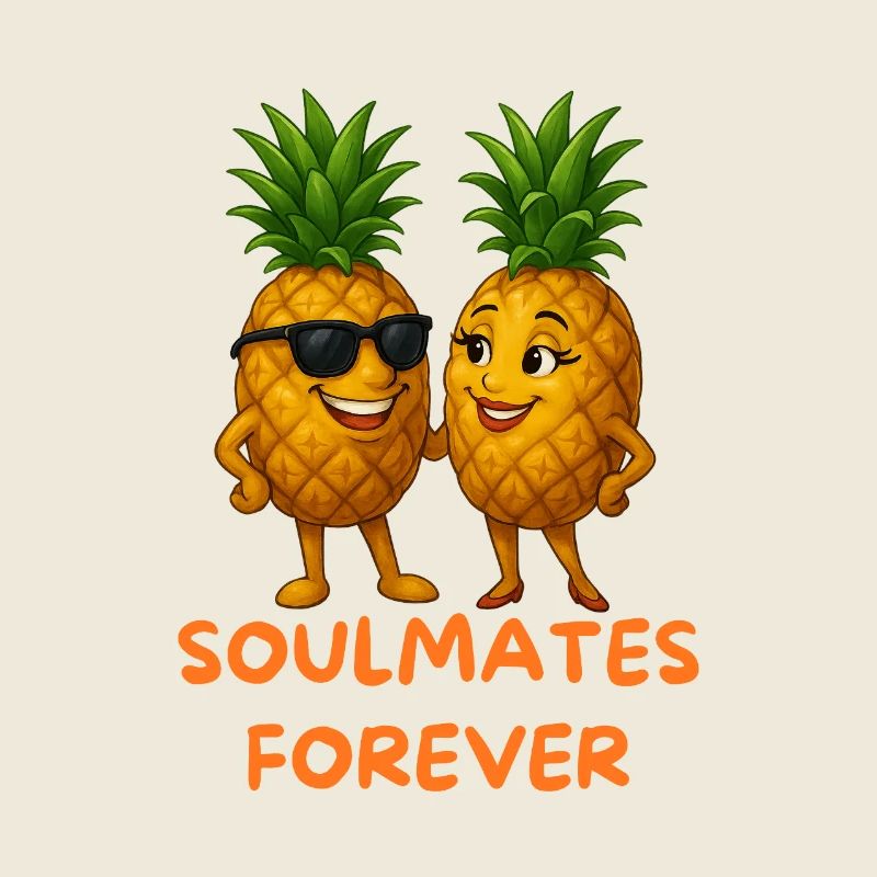 Soulmates Pineapples Forever