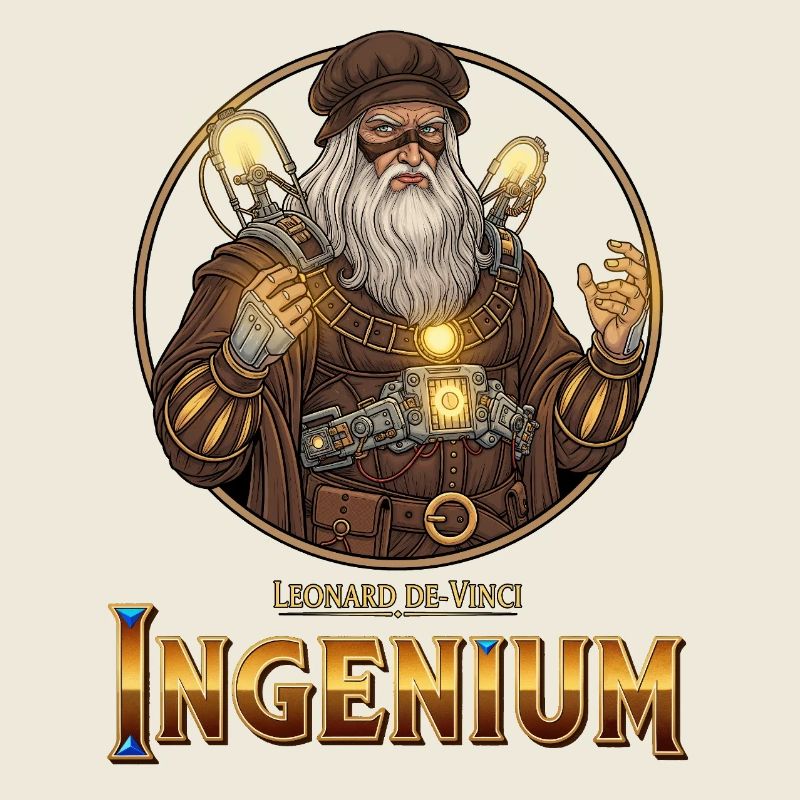 Ingenium Léonardo: Sorcier Steampunk