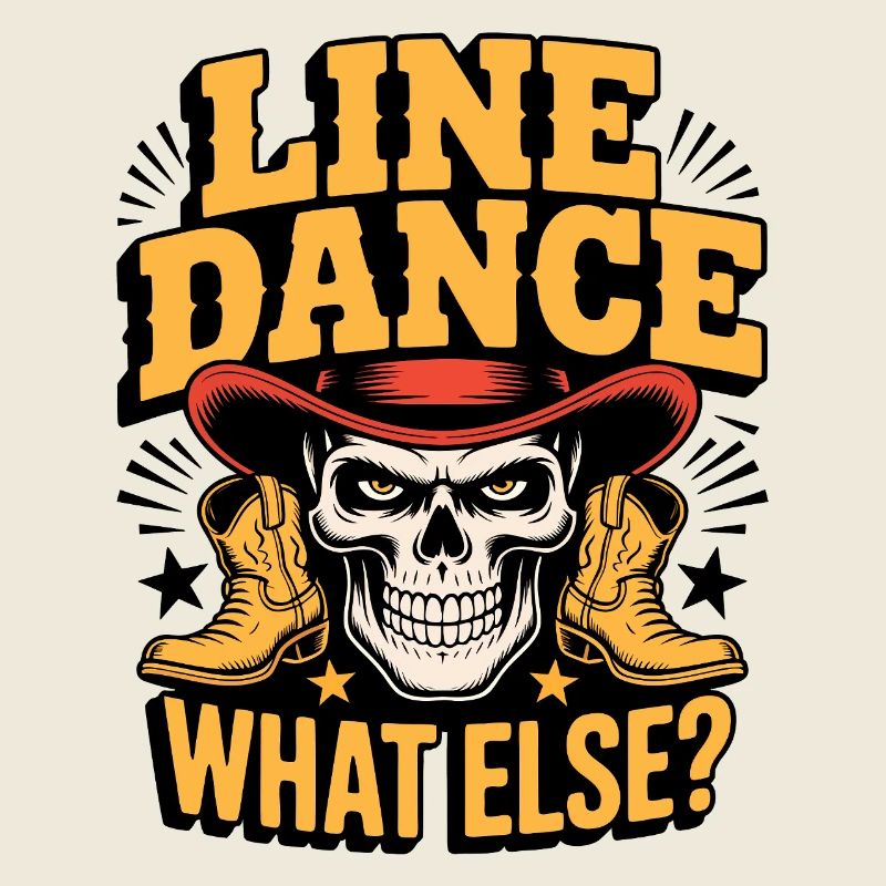 Crâne de danse en ligne Quoi d’autre